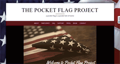 Desktop Screenshot of pocketflagproject.com